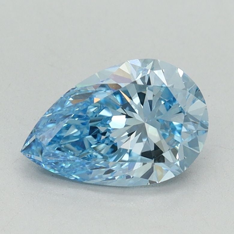 Loose Diamond - PEAR 1.01ct Fancy Vivid Blue VVS2