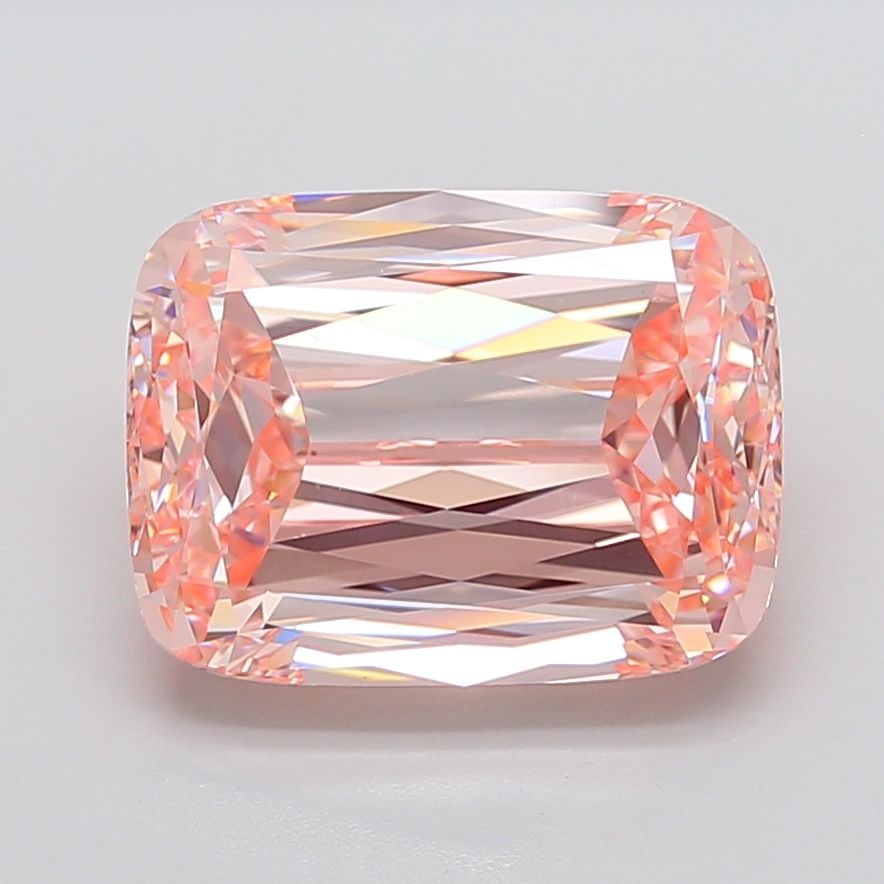 Loose Diamond - CUSHION MODIFIED 10.13ct Fancy Intense Pink VS1