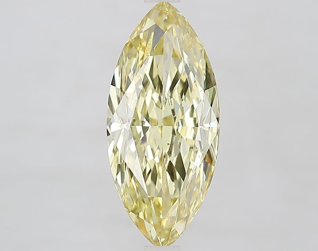 Loose Diamond - MARQUISE 3.06ct Fancy Intense Yellow VS1