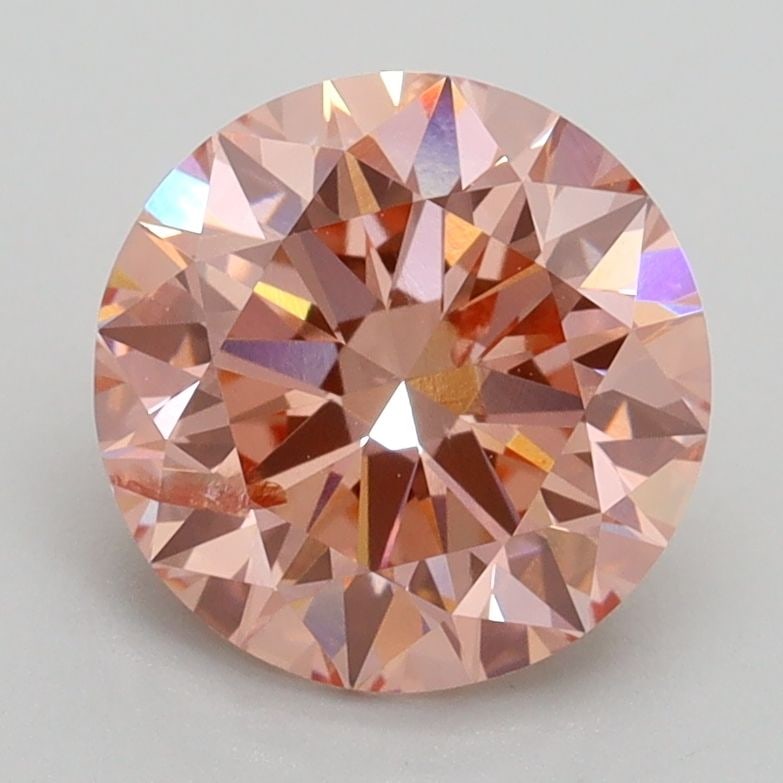 Loose Diamond - ROUND 2.14ct Fancy Intense Pink SI2