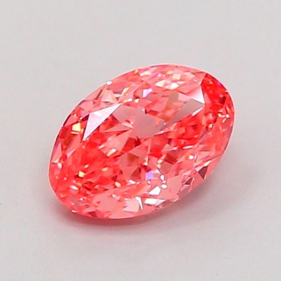 Loose Diamond - OVAL 1.02ct Fancy Vivid Pink VVS2