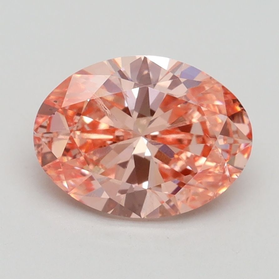 Loose Diamond - OVAL 1.81ct Fancy Intense Pink SI2