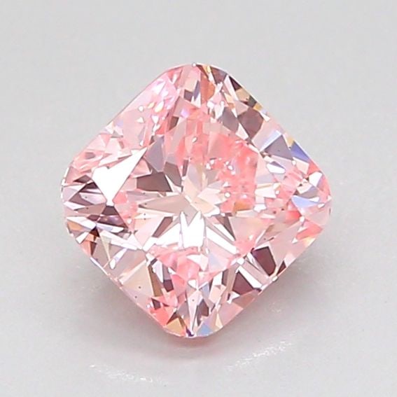 Loose Diamond - CUSHION MODIFIED 1.0ct Fancy Intense Pink VS2