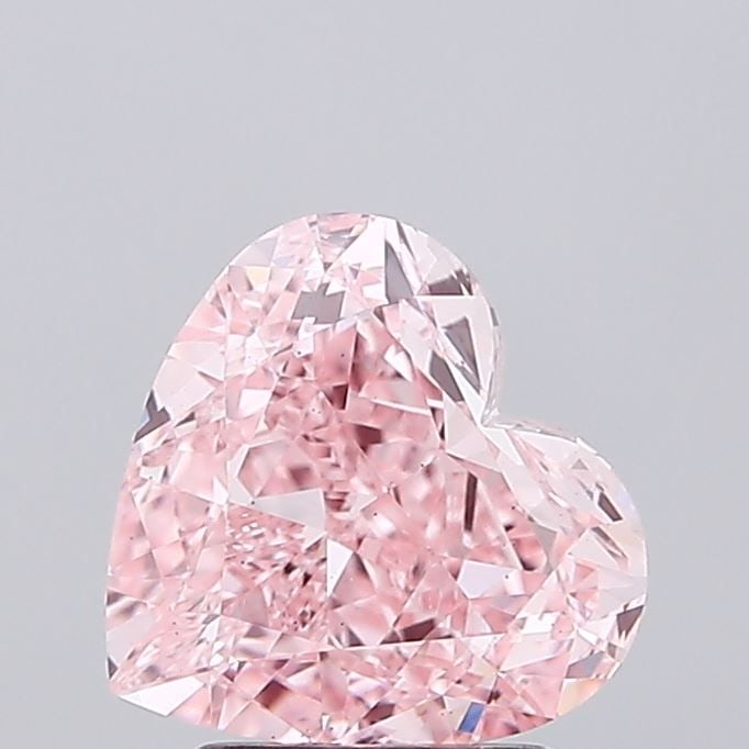 Loose Diamond - HEART 2.57ct Fancy Vivid Pink VS2