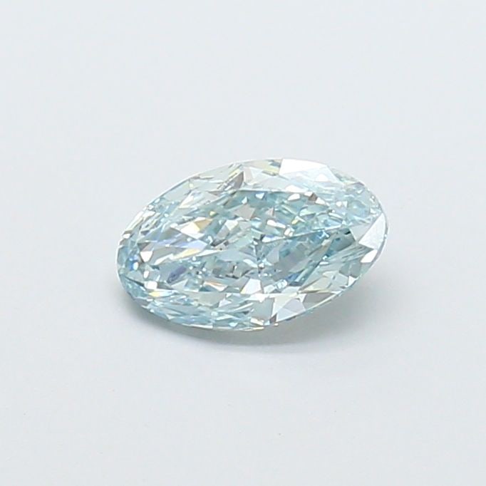 Loose Diamond - OVAL 1.01ct Fancy Intense Blueish Green VS1