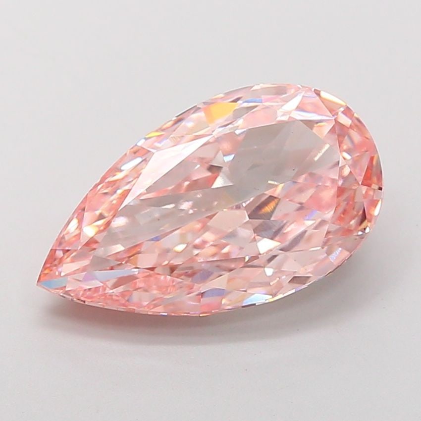 Loose Diamond - PEAR 9.05ct Fancy Intense Pink VS1