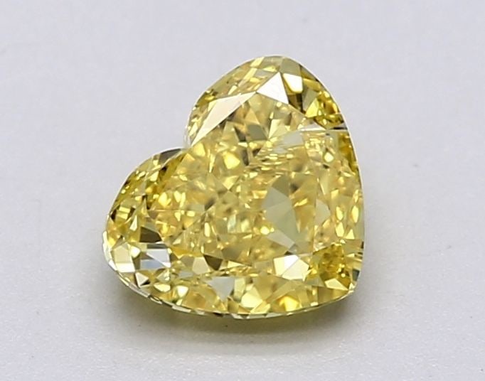 Loose Diamond - HEART 1.51ct Fancy Vivid Yellow VVS2