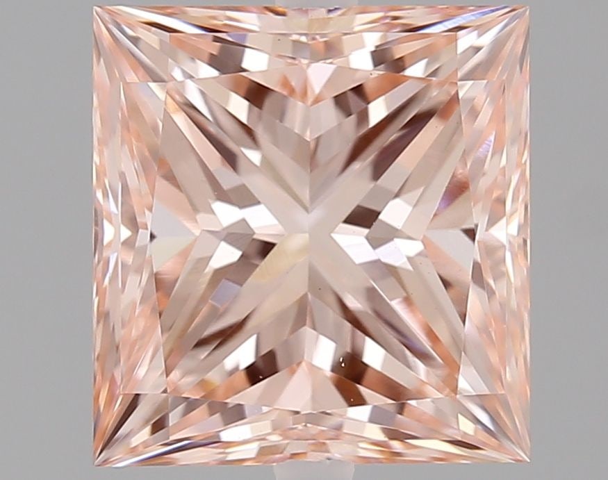 Loose Diamond - PRINCESS 2.03ct Fancy Intense Pink VS1