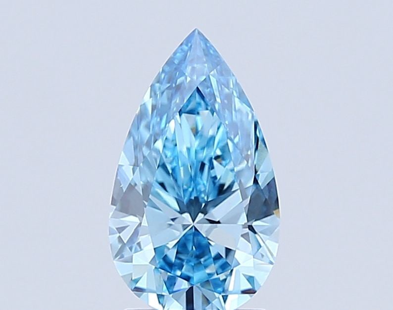 Loose Diamond - PEAR 2.14ct Fancy Vivid Blue VS1
