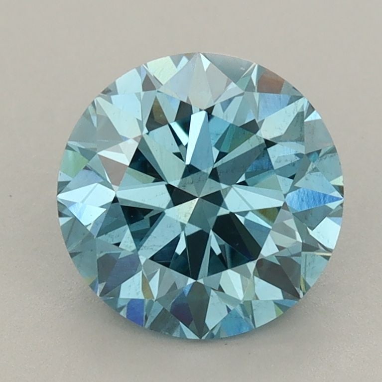 Loose Diamond - ROUND 2.0ct Fancy Vivid Blue VS2