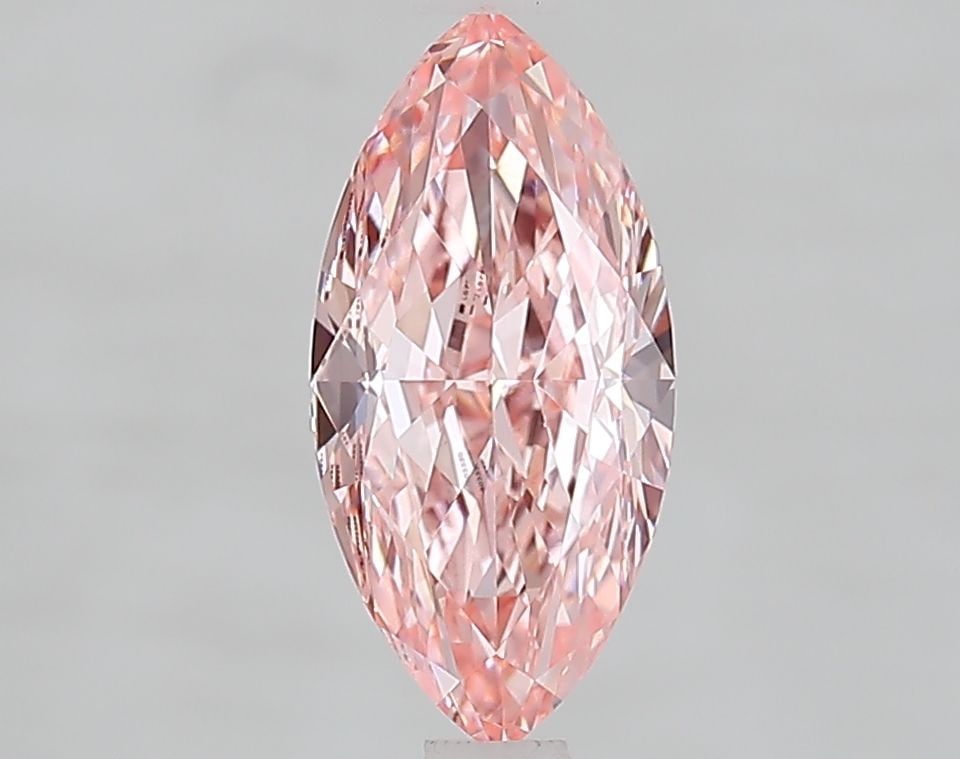 Loose Diamond - MARQUISE 1.52ct Fancy Vivid Pink VVS2