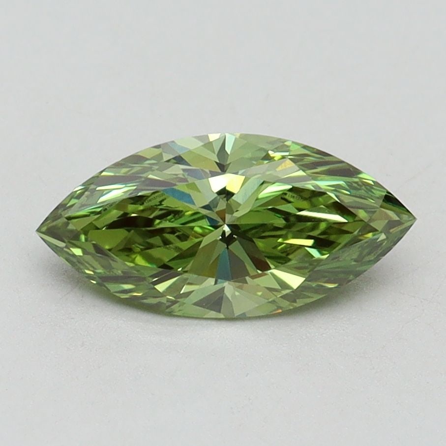 Loose Diamond - MARQUISE 1.0ct Fancy Vivid Green VS1