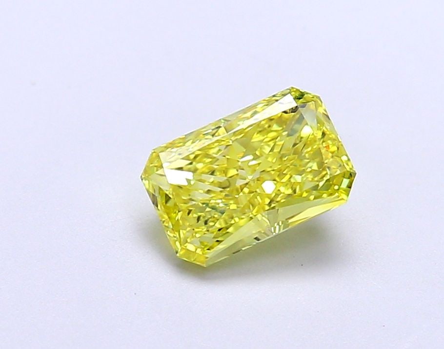 Loose Diamond - RADIANT 1.03ct Fancy Vivid Yellow VVS2