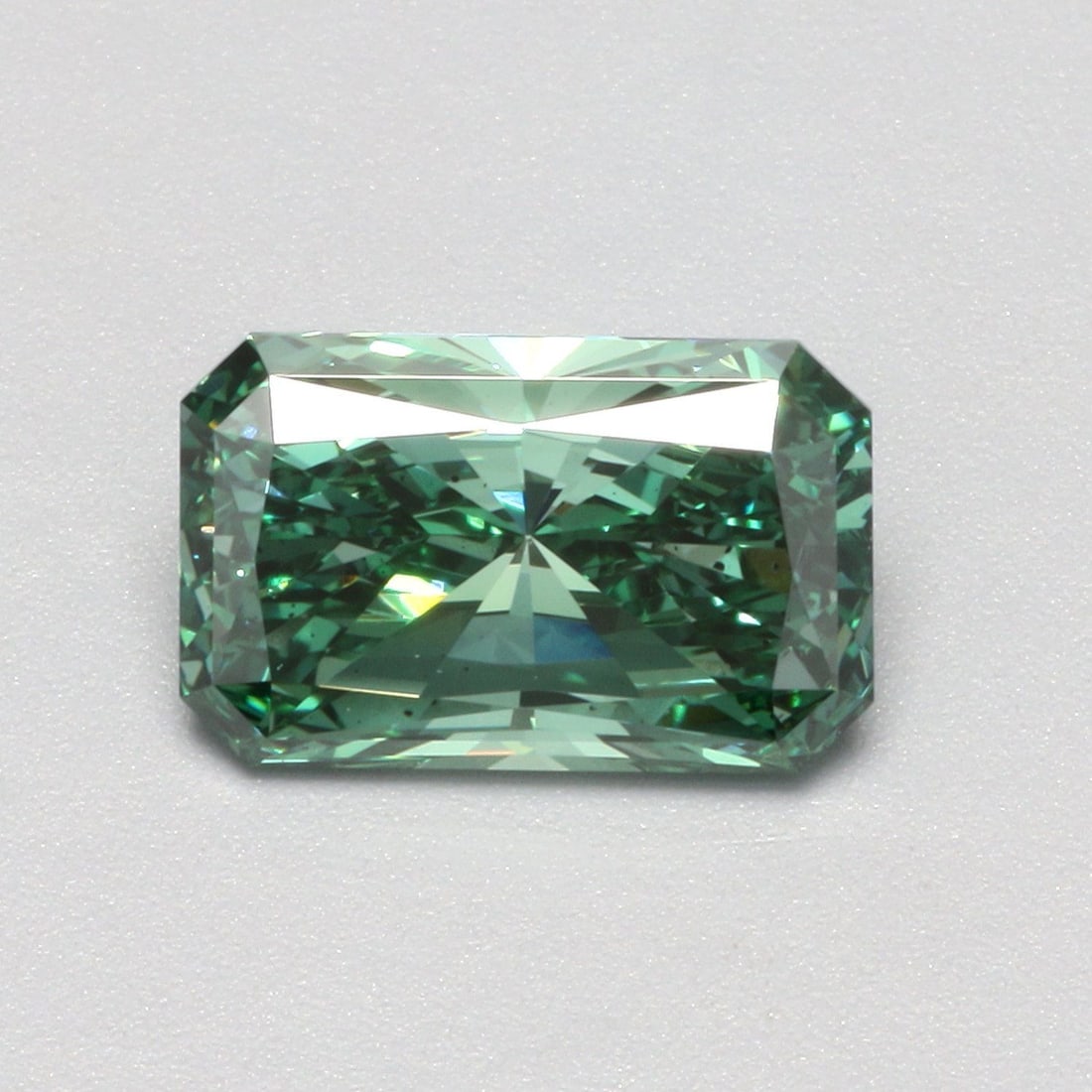 Loose Diamond - RADIANT 1.51ct Fancy Vivid Green VS2