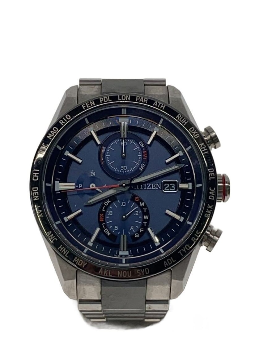 Citizen Attesa ACT Line H800 Quartz Men's Wristwatch: Citizen Attesa ACT Line H800 Quartz Men's Wristwatch This CITIZEN ATTESA ACT Line Quartz H800-T027024 wristwatch is designed for men and crafted in Japan. The watch features a round dial and a sturdy 