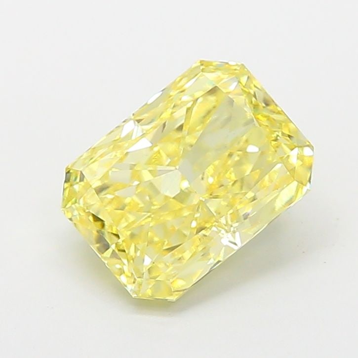Loose Diamond - RADIANT 2.59ct Fancy Intense Yellow VVS2: Loose Diamond - RADIANT 2.59ct Fancy Intense Yellow VVS2 Source: This is a real non-mined Diamond that has been grown in a lab Shape: RADIANT Carats: 2.59 Color: Fancy Intense Yellow Certification: IG