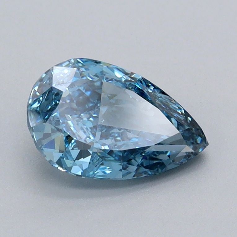 Loose Diamond - PEAR 1.03ct Fancy Vivid Blue VVS2