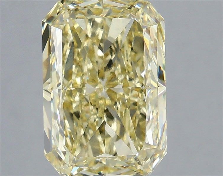 Loose Diamond - RADIANT 4.56ct Fancy Yellow VS1