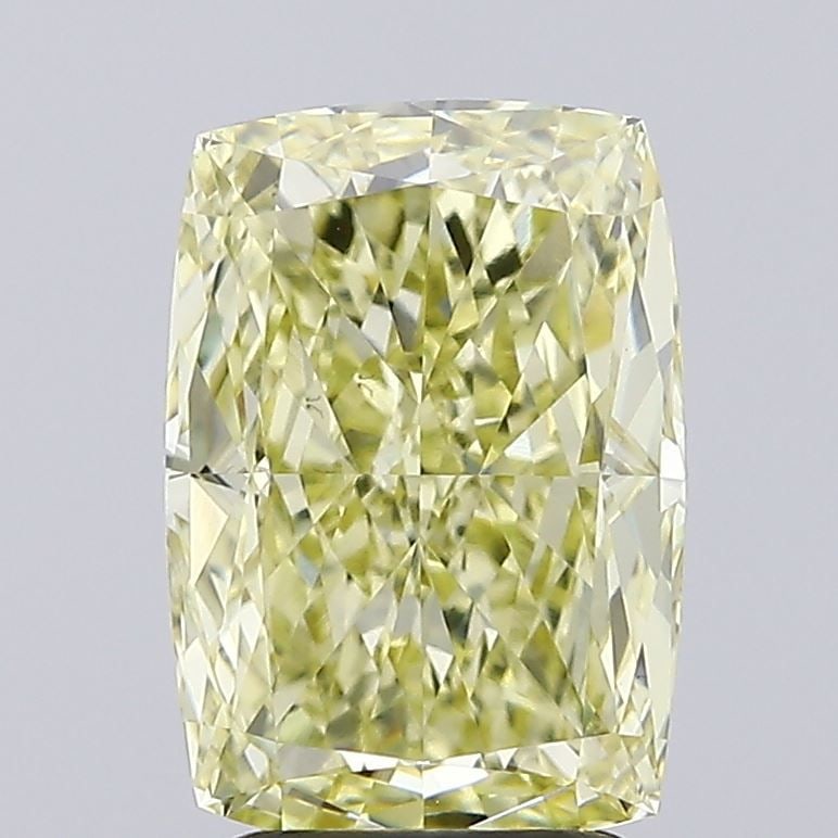 Loose Diamond - CUSHION MODIFIED 3.1ct Fancy Intense Yellow VS1