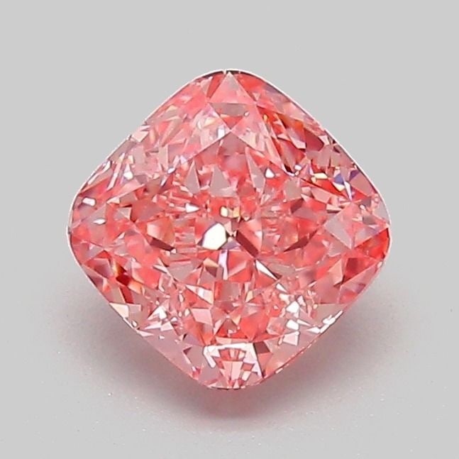 Loose Diamond - CUSHION MODIFIED 1.05ct Fancy Vivid Pink VVS2