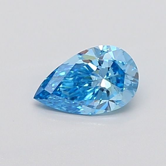 Loose Diamond - PEAR 0.76ct Fancy Vivid Blue VS1