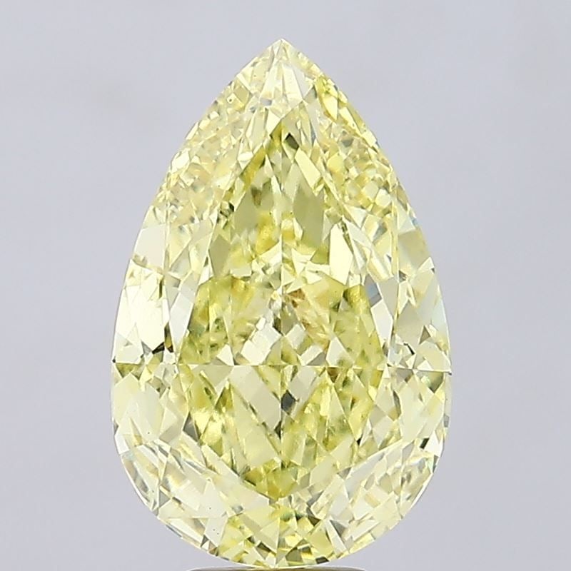 Loose Diamond - PEAR 10.01ct Fancy Intense Yellow VS1: Loose Diamond - PEAR 10.01ct Fancy Intense Yellow VS1 Source: This is a real non-mined Diamond that has been grown in a lab Shape: PEAR Carats: 10.01 Color: Fancy Intense Yellow Certification: IGI Vid