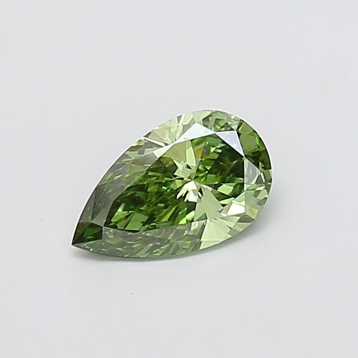 Loose Diamond - PEAR 1.06ct Fancy Vivid Green VS1