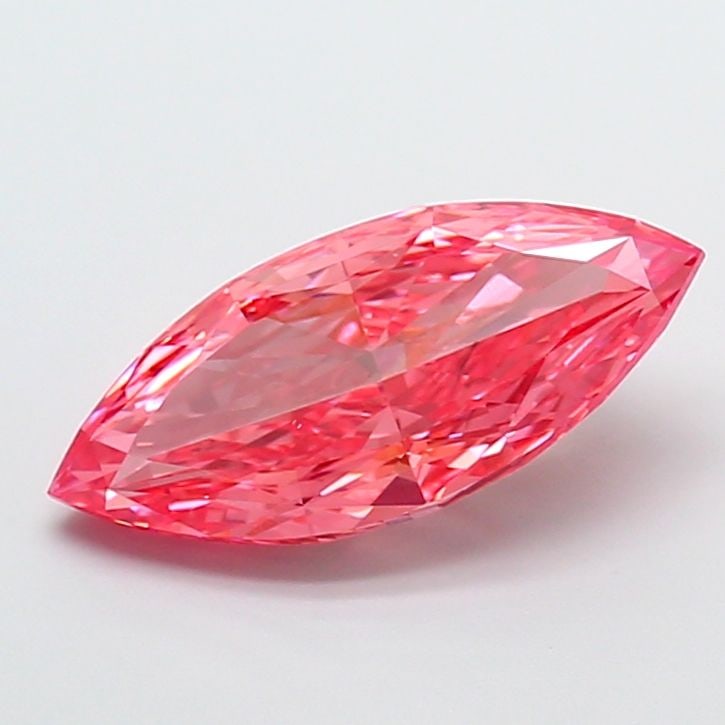 Loose Diamond - MARQUISE 4.01ct Fancy Vivid Pink VS2