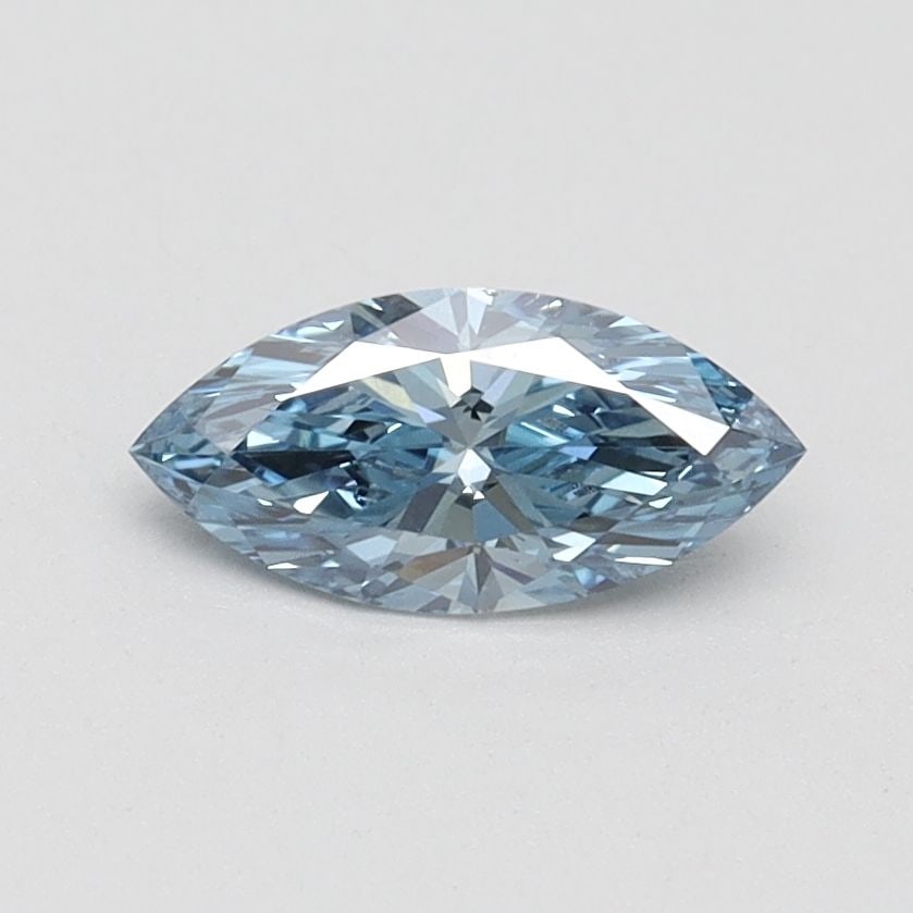Loose Diamond - MARQUISE 0.5ct Fancy Vivid Blue SI1