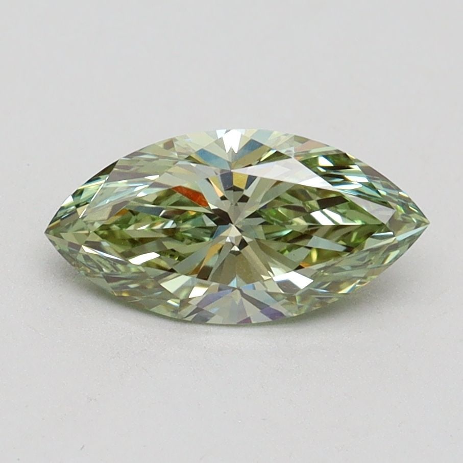 Loose Diamond - MARQUISE 1.01ct Fancy Intense Green VVS2: Loose Diamond - MARQUISE 1.01ct Fancy Intense Green VVS2 Source: This is a real non-mined Diamond that has been grown in a lab Shape: MARQUISE Carats: 1.01 Color: Fancy Intense Green Certification: IG