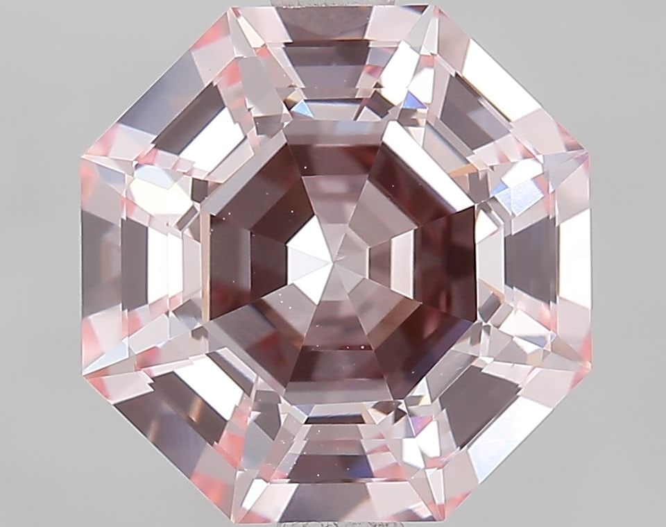 Loose Diamond - OCTAGONAL 2.83ct Fancy Pink VVS2: Loose Diamond - OCTAGONAL 2.83ct Fancy Pink VVS2 Source: This is a real non-mined Diamond that has been grown in a lab Shape: OCTAGONAL Carats: 2.83 Color: Fancy Pink Certification: IGI Video: