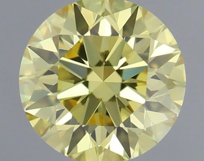 Ideal Loose Diamond - ROUND 0.33ct Fancy Intense Yellow VVS1: Ideal Loose Diamond - ROUND 0.33ct Fancy Intense Yellow VVS1 Source: This is a real non-mined Diamond that has been grown in a lab Shape: ROUND Carats: 0.33 Color: Fancy Intense Yellow Certification: 