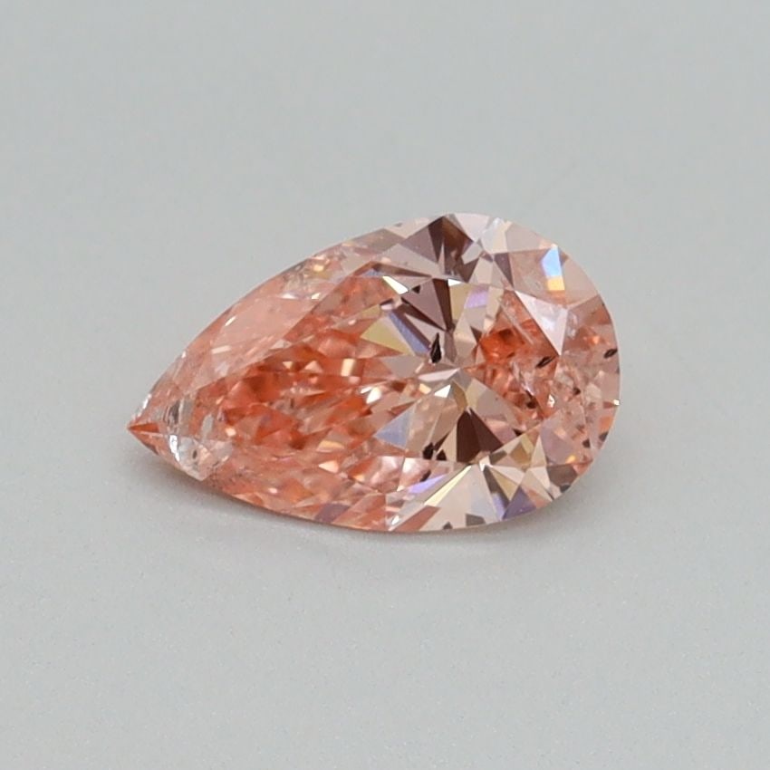 Loose Diamond - PEAR 0.53ct Fancy Intense Pink SI2: Loose Diamond - PEAR 0.53ct Fancy Intense Pink SI2 Source: This is a real non-mined Diamond that has been grown in a lab Shape: PEAR Carats: 0.53 Color: Fancy Intense Pink Certification: IGI Video: