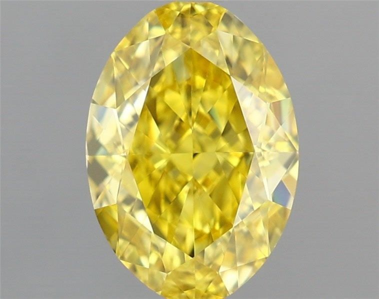 Loose Diamond - OVAL 1.69ct Fancy Vivid Yellow VVS1: Loose Diamond - OVAL 1.69ct Fancy Vivid Yellow VVS1 Source: This is a real non-mined Diamond that has been grown in a lab Shape: OVAL Carats: 1.69 Color: Fancy Vivid Yellow Certification: IGI Video: