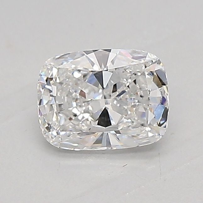 Loose Diamond - CUSHION MODIFIED 0.61ct E VVS2: Loose Diamond - CUSHION MODIFIED 0.61ct E VVS2 Source: This is a real non-mined Diamond that has been grown in a lab Shape: CUSHION MODIFIED Carats: 0.61 Color: E Clarity: VVS2 Certification: IGI Vide