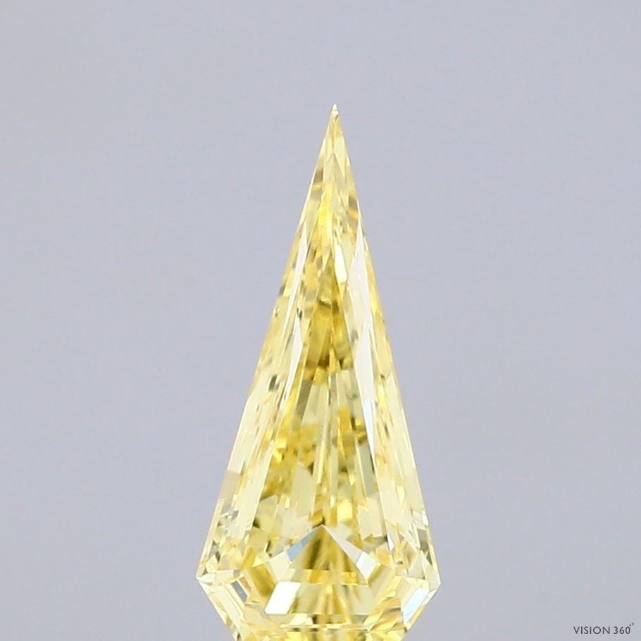 Loose Diamond - OTHER 1.04ct Fancy Intense Yellow VS1: Loose Diamond - OTHER 1.04ct Fancy Intense Yellow VS1 Source: This is a real non-mined Diamond that has been grown in a lab Shape: OTHER Carats: 1.04 Color: Fancy Intense Yellow Certification: IGI Vid