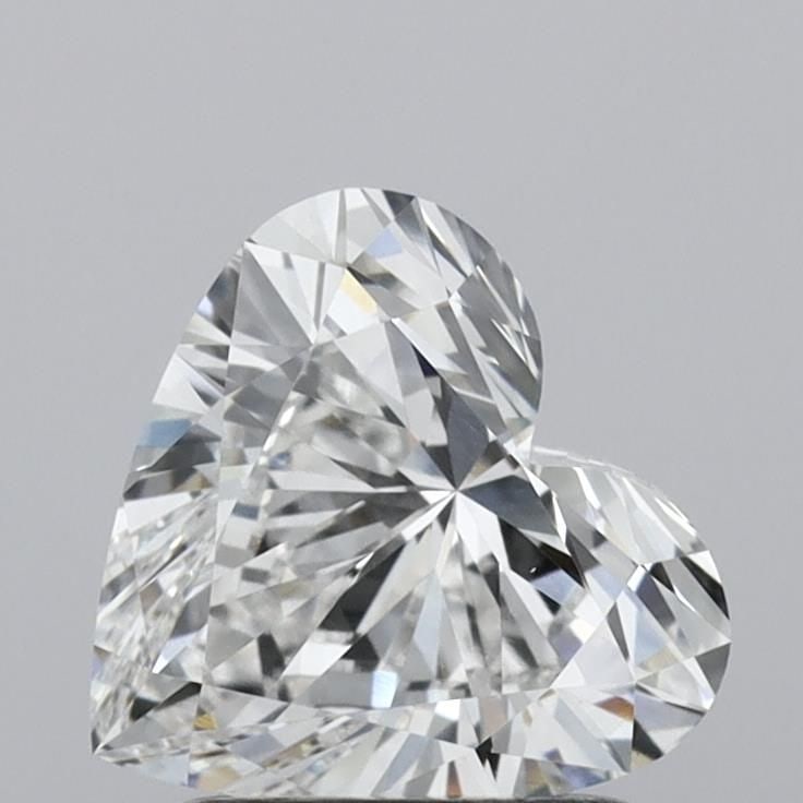 Loose Diamond - HEART 1.51ct F VVS2: Loose Diamond - HEART 1.51ct F VVS2 Source: This is a real non-mined Diamond that has been grown in a lab Shape: HEART Carats: 1.51 Color: F Clarity: VVS2 Certification: IGI Video: