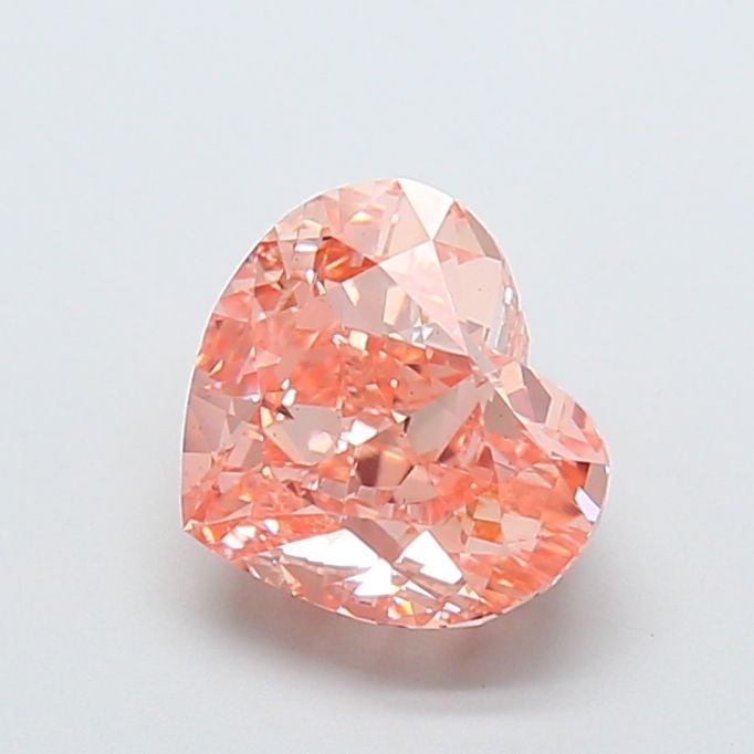 Loose Diamond - HEART 3.06ct Fancy Intense Pinkish Orange VS2: Loose Diamond - HEART 3.06ct Fancy Intense Pinkish Orange VS2 Source: This is a real non-mined Diamond that has been grown in a lab Shape: HEART Carats: 3.06 Color: Fancy Intense Pinkish Orange Certif