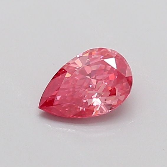 Loose Diamond - PEAR 0.3ct Fancy Vivid Pink VS1: Loose Diamond - PEAR 0.3ct Fancy Vivid Pink VS1 Source: This is a real non-mined Diamond that has been grown in a lab Shape: PEAR Carats: 0.3 Color: Fancy Vivid Pink Certification: IGI Video: