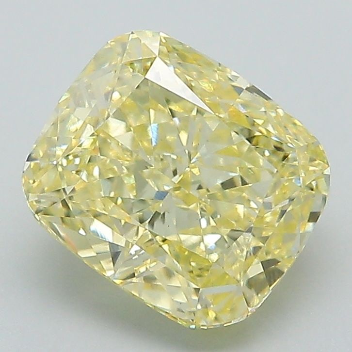 Loose Diamond - CUSHION MODIFIED 2.56ct Fancy Intense Yellow VS1: Loose Diamond - CUSHION MODIFIED 2.56ct Fancy Intense Yellow VS1 Source: This is a real non-mined Diamond that has been grown in a lab Shape: CUSHION MODIFIED Carats: 2.56 Color: Fancy Intense Yellow 