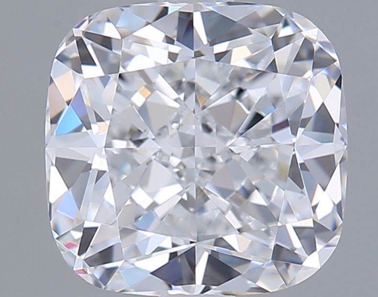 Loose Diamond - CUSHION MODIFIED 1.8ct D VVS2: Loose Diamond - CUSHION MODIFIED 1.8ct D VVS2 Source: This is a real non-mined Diamond that has been grown in a lab Shape: CUSHION MODIFIED Carats: 1.8 Color: D Clarity: VVS2 Certification: IGI Video:
