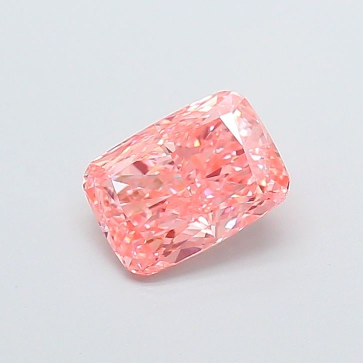 Loose Diamond - CUSHION MODIFIED 1.02ct Fancy Vivid Pink VVS2: Loose Diamond - CUSHION MODIFIED 1.02ct Fancy Vivid Pink VVS2 Source: This is a real non-mined Diamond that has been grown in a lab Shape: CUSHION MODIFIED Carats: 1.02 Color: Fancy Vivid Pink Certifi