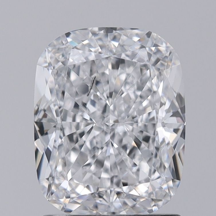 Loose Diamond - CUSHION BRILLIANT 1.56ct D SI1: Loose Diamond - CUSHION BRILLIANT 1.56ct D SI1 Source: This is a real non-mined Diamond that has been grown in a lab Shape: CUSHION BRILLIANT Carats: 1.56 Color: D Clarity: SI1 Certification: IGI Vide