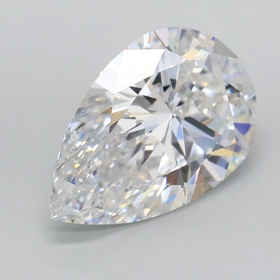 Loose Diamond - PEAR 2.09ct D VVS2: Loose Diamond - PEAR 2.09ct D VVS2 Source: This is a real non-mined Diamond that has been grown in a lab Shape: PEAR Carats: 2.09 Color: D Clarity: VVS2 Certification: IGI The Diamond Depot Guarantee:
