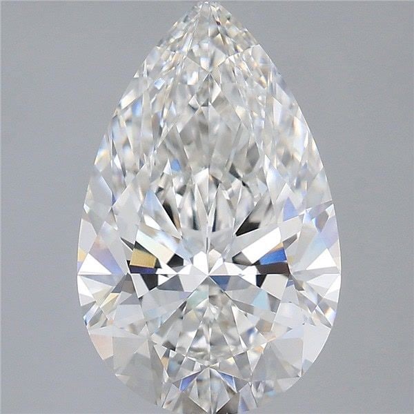 Loose Diamond - PEAR 4.08ct E VVS2: Loose Diamond - PEAR 4.08ct E VVS2 Source: This is a real non-mined Diamond that has been grown in a lab Shape: PEAR Carats: 4.08 Color: E Clarity: VVS2 Certification: IGI Video: