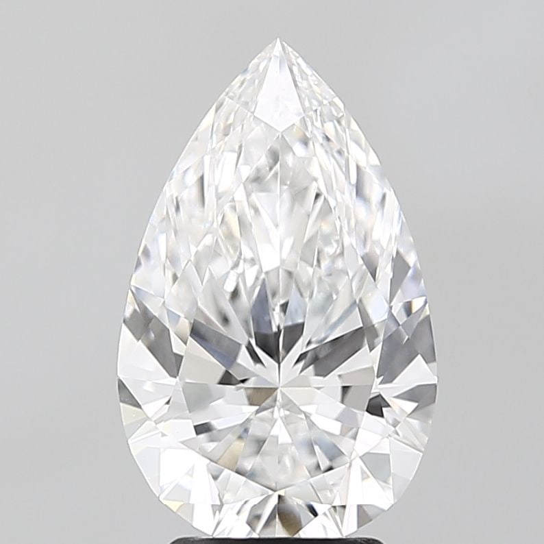 Loose Diamond - PEAR 3.12ct E VVS2: Loose Diamond - PEAR 3.12ct E VVS2 Source: This is a real non-mined Diamond that has been grown in a lab Shape: PEAR Carats: 3.12 Color: E Clarity: VVS2 Certification: IGI Video: