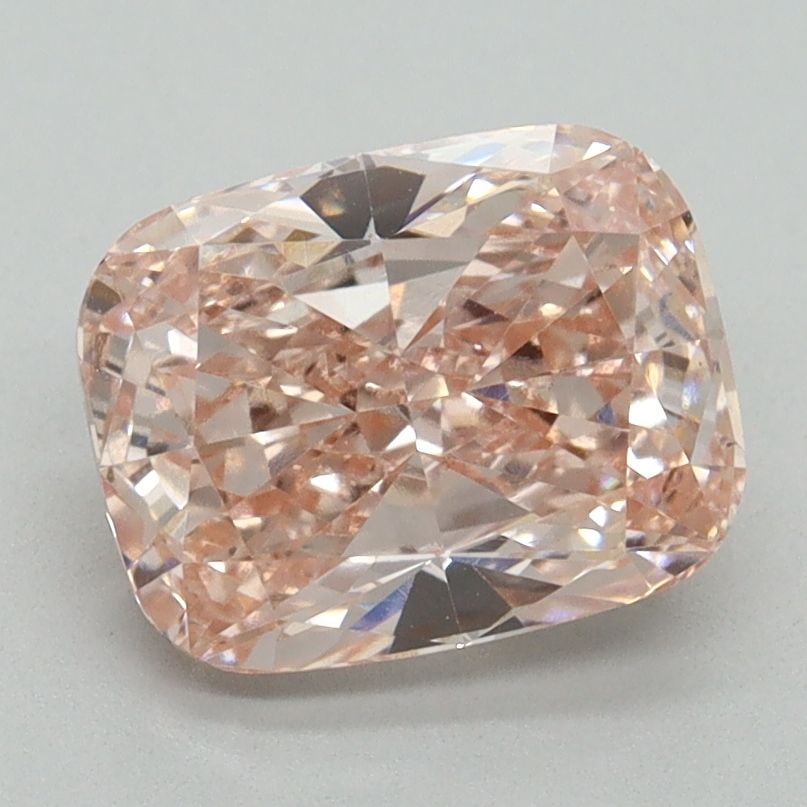 Loose Diamond - CUSHION MODIFIED 2.22ct Fancy Intense Pink VS1: Loose Diamond - CUSHION MODIFIED 2.22ct Fancy Intense Pink VS1 Source: This is a real non-mined Diamond that has been grown in a lab Shape: CUSHION MODIFIED Carats: 2.22 Color: Fancy Intense Pink Cert