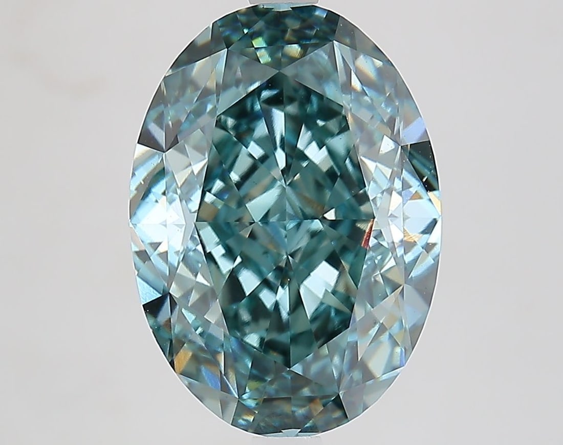 Loose Diamond - OVAL 6.52ct Fancy Vivid Blue VVS2: Loose Diamond - OVAL 6.52ct Fancy Vivid Blue VVS2 Source: This is a real non-mined Diamond that has been grown in a lab Shape: OVAL Carats: 6.52 Color: Fancy Vivid Blue Certification: IGI Video: