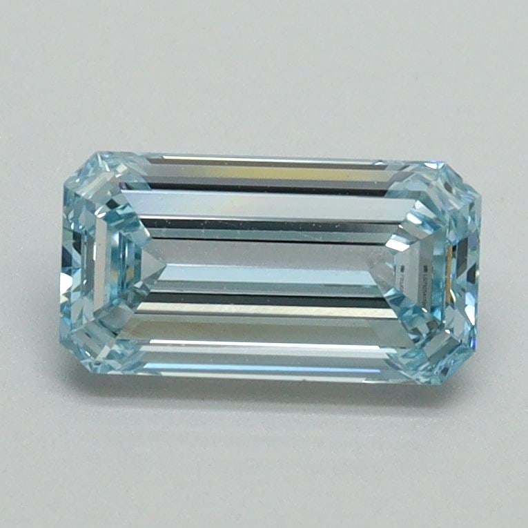 Loose Diamond - EMERALD 1.01ct Fancy Intense Blue VVS2: Loose Diamond - EMERALD 1.01ct Fancy Intense Blue VVS2 Source: This is a real non-mined Diamond that has been grown in a lab Shape: EMERALD Carats: 1.01 Color: Fancy Intense Blue Certification: IGI Vi