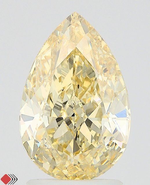 Loose Diamond - PEAR 2.8ct Fancy Intense Yellow VVS2: Loose Diamond - PEAR 2.8ct Fancy Intense Yellow VVS2 Source: This is a real non-mined Diamond that has been grown in a lab Shape: PEAR Carats: 2.8 Color: Fancy Intense Yellow Certification: IGI Video: